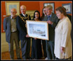 Presentation of Berkeley Moir's Painting
